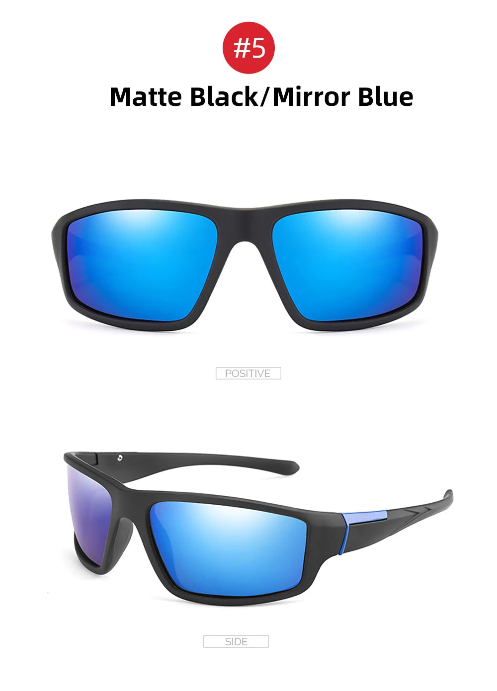 Photochromic Polarized Sports Sunglasses – Color Changing Driving Goggles for Men & Women 2025