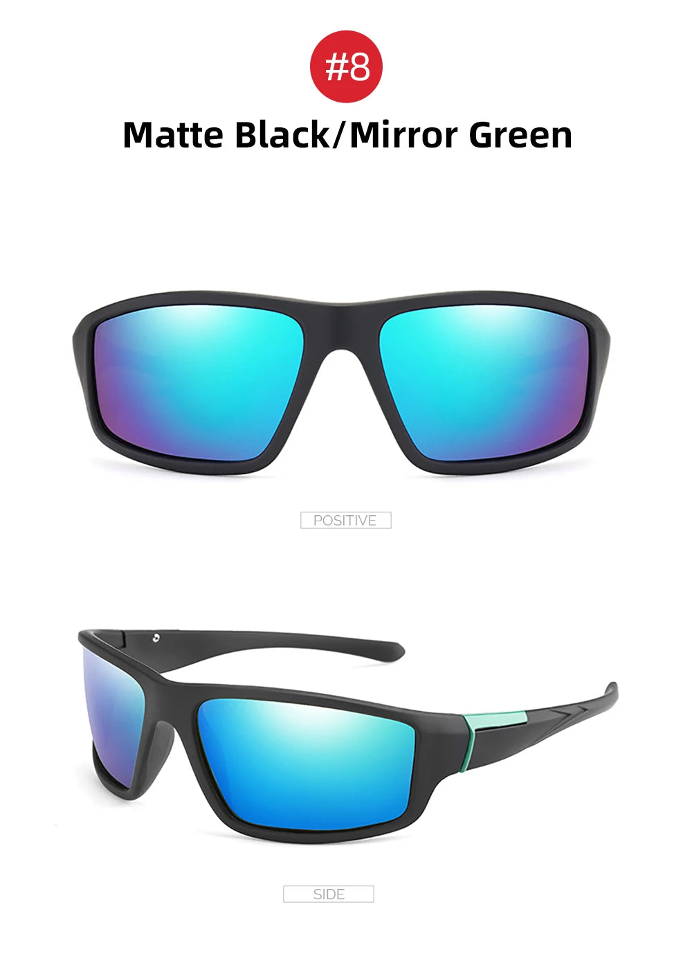 Photochromic Polarized Sports Sunglasses – Color Changing Driving Goggles for Men & Women 2025