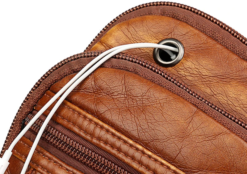Multi-Functional Soft PU Leather Shoulder Bag – Vintage Crossbody Purse for Women