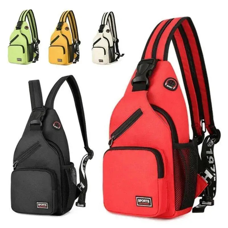 New Chest Bag Leisure Unisex Shoulder Messenger Multifunctional Backpack