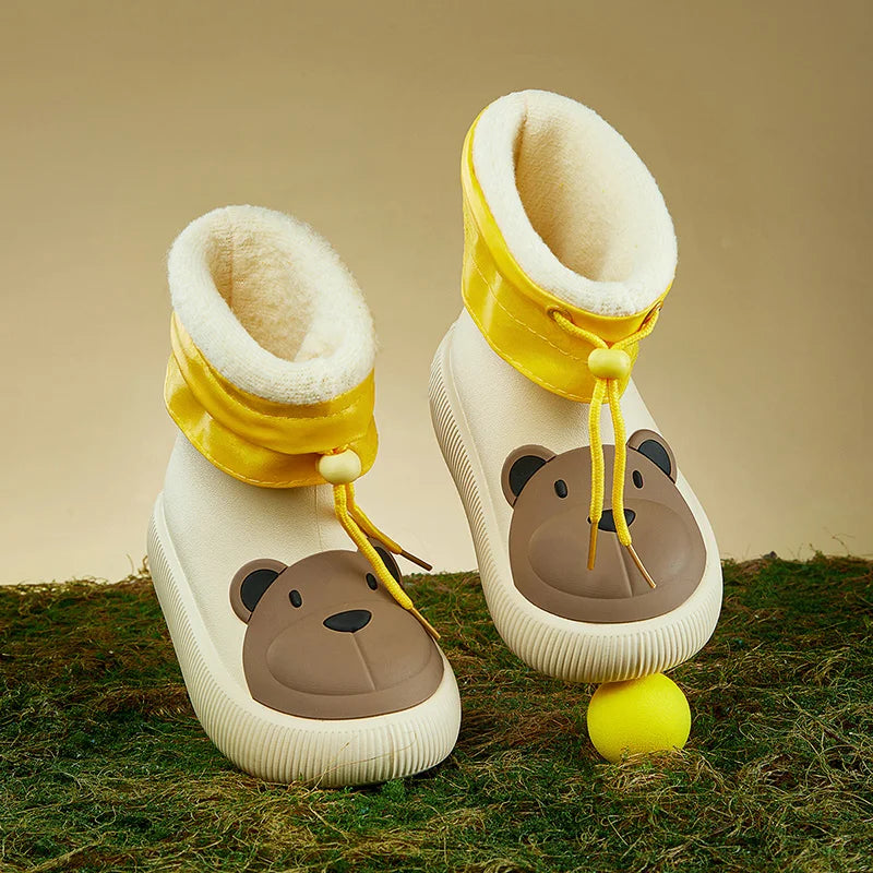 Children Cartoon Rain Boots Waterproof Non-Slip Rubber Shoes