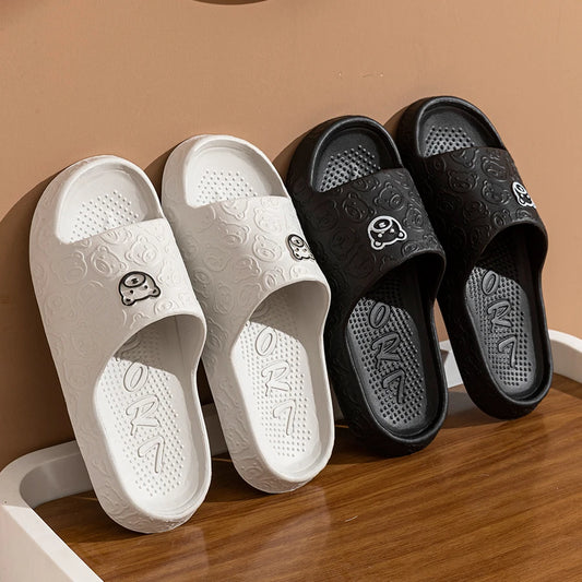 Little Bear Slide Slippers – Soft Non-Slip Unisex Summer Sandals
