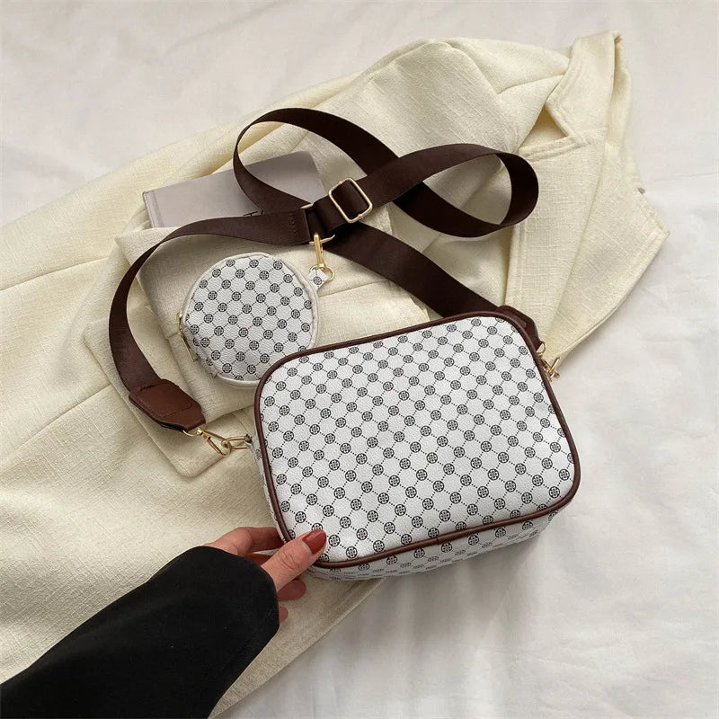 Vintage Pattern Shell Crossbody Bag – Small Luxury Designer Shoulder Purse for Women