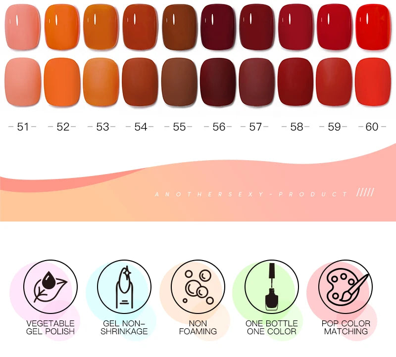 15ml Neon & Pastel Gel Polish—Vibrant, Long-Lasting Color for Perfect Nails