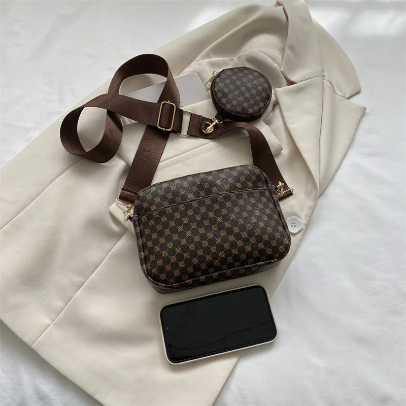 Vintage Pattern Shell Crossbody Bag – Small Luxury Designer Shoulder Purse for Women