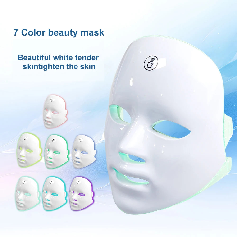 LED Face & Neck Beauty Machine – Skin Care Massager for Tightening, Lifting & Rejuvenation
