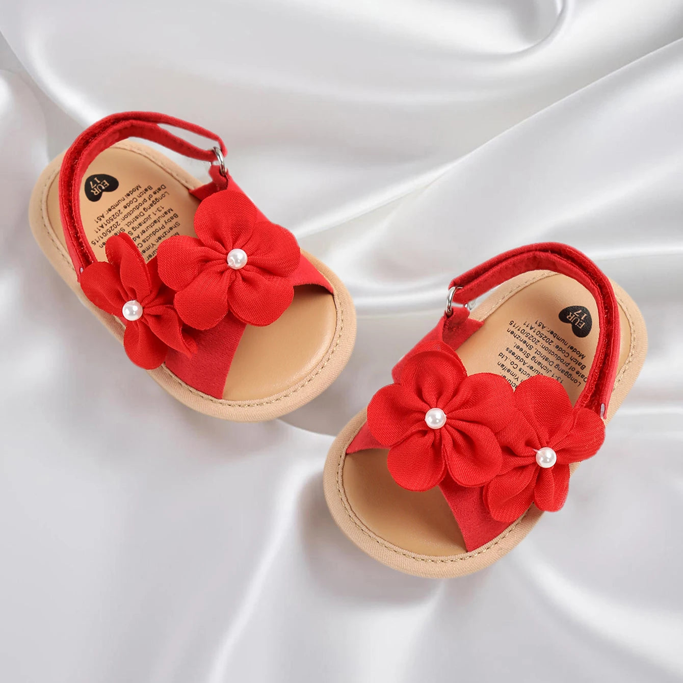 Baby Girl Summer Sandals – Outdoor Soft First Walker Shoes