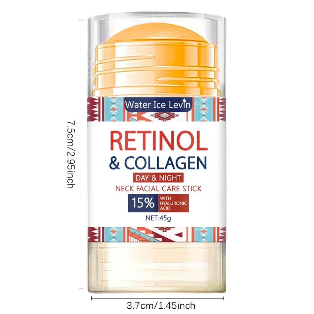 45g Retinol Lifting & Firming Cream Stick – Collagen Face Moisturizer, Smooths Wrinkles, Whitens & Brightens Skin