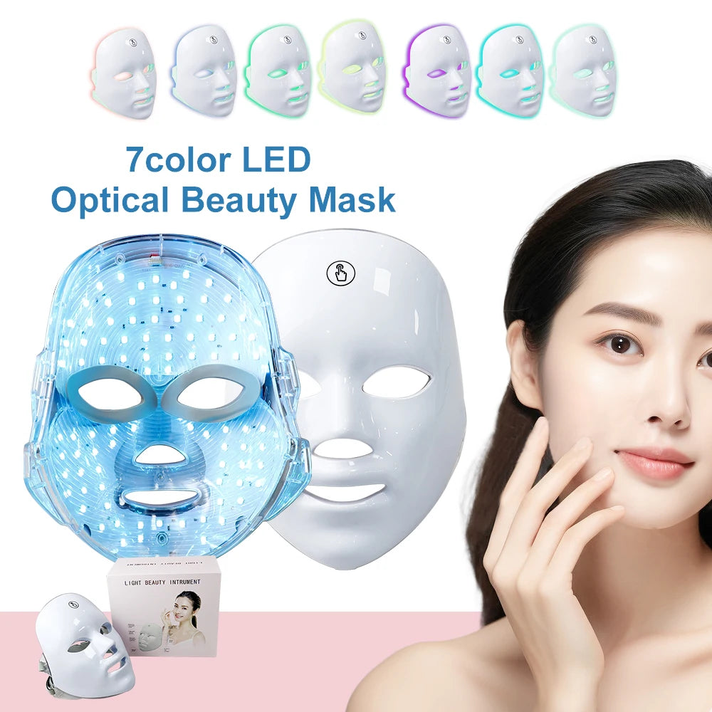 LED Face & Neck Beauty Machine – Skin Care Massager for Tightening, Lifting & Rejuvenation