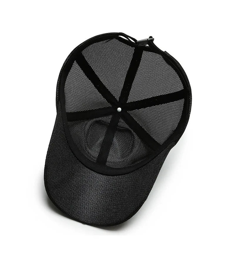 Mesh Baseball Cap – Breathable Snapback Dad Hat for Men & Women, Outdoor Camo Trucker Style