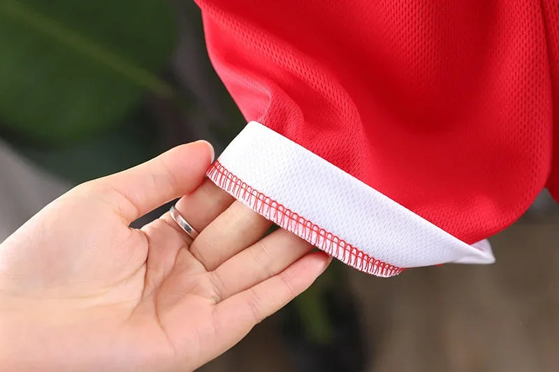 2025 Summer Baby Basketball Outfit – T-Shirt & Shorts Tracksuit for Boys & Girls (Ages 1-6)
