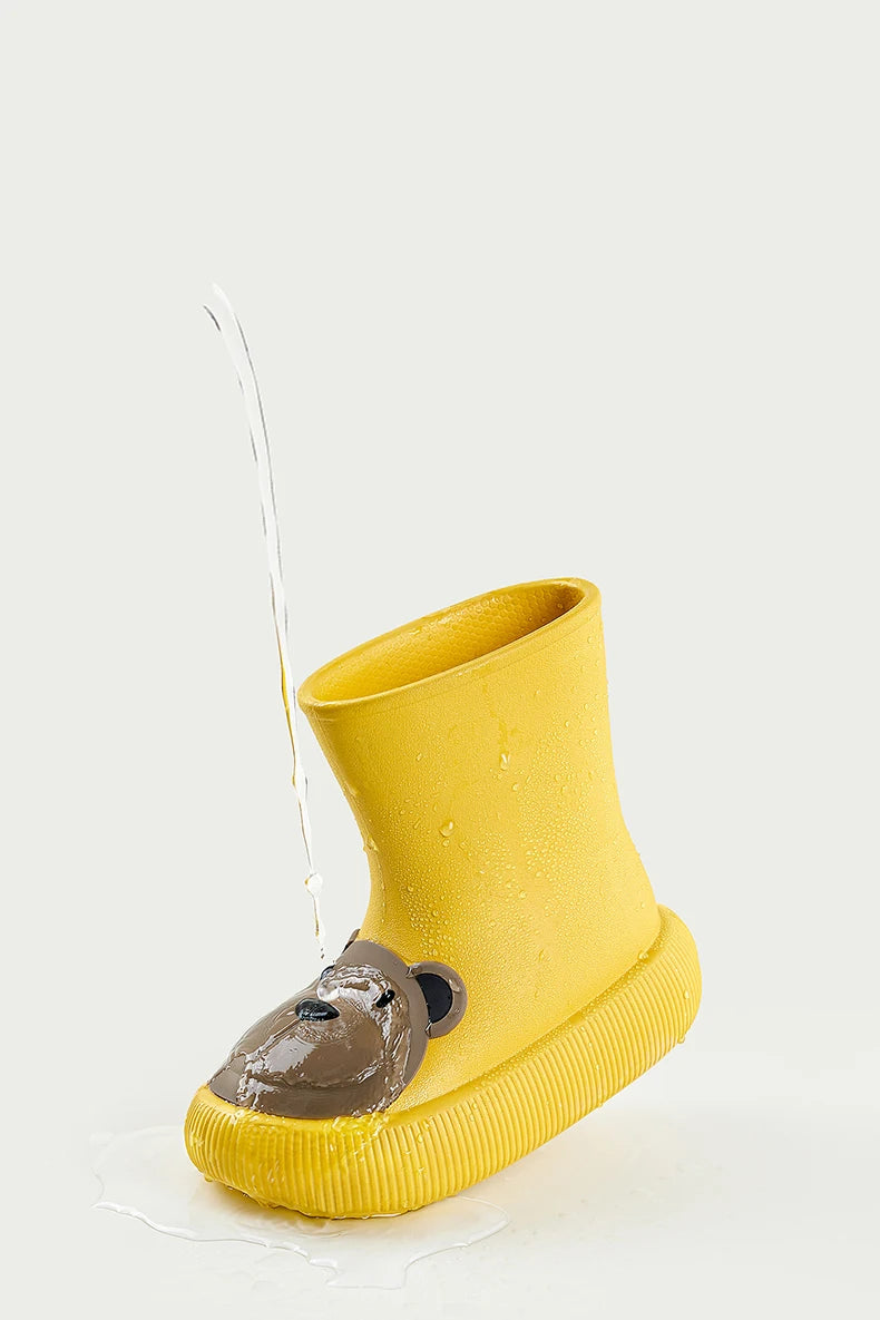 Children Cartoon Rain Boots Waterproof Non-Slip Rubber Shoes