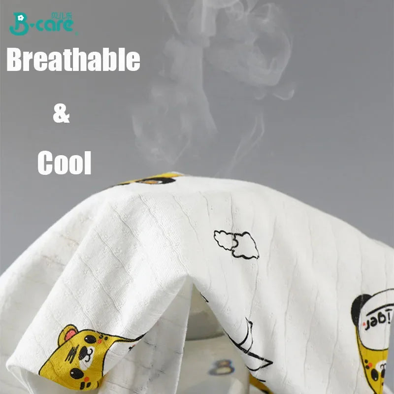 Children’s Summer Cotton Sleepwear Set – Short Sleeve T-Shirt & Shorts for Boys & Girls
