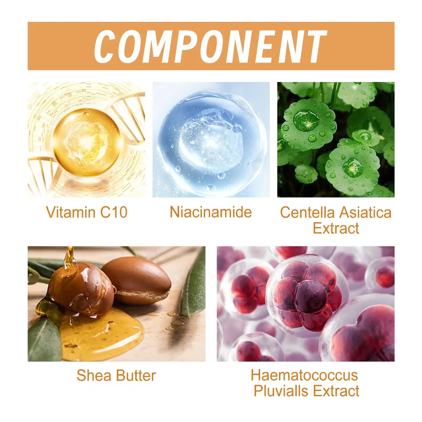 Vitamin C Face Serum – Anti-Aging Wrinkle Remover, Lifting & Brightening Essence
