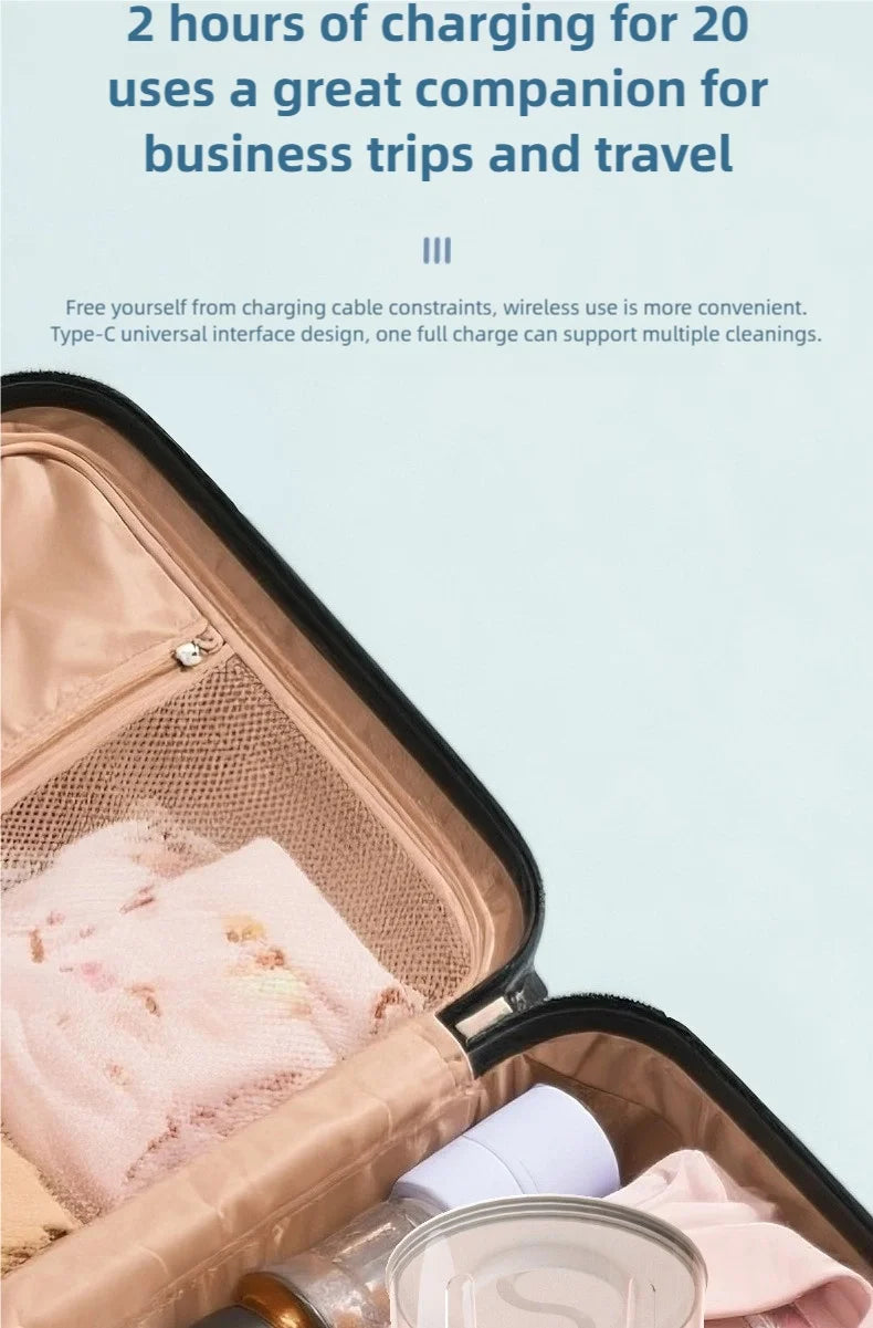 1.5L Portable Mini Washer — Perfect for Socks & Small Clothes Anytime, Anywhere