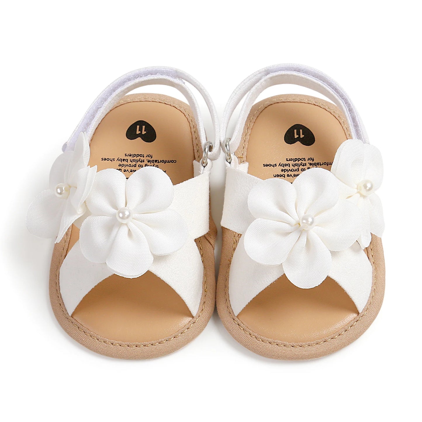 Baby Girl Summer Sandals – Outdoor Soft First Walker Shoes