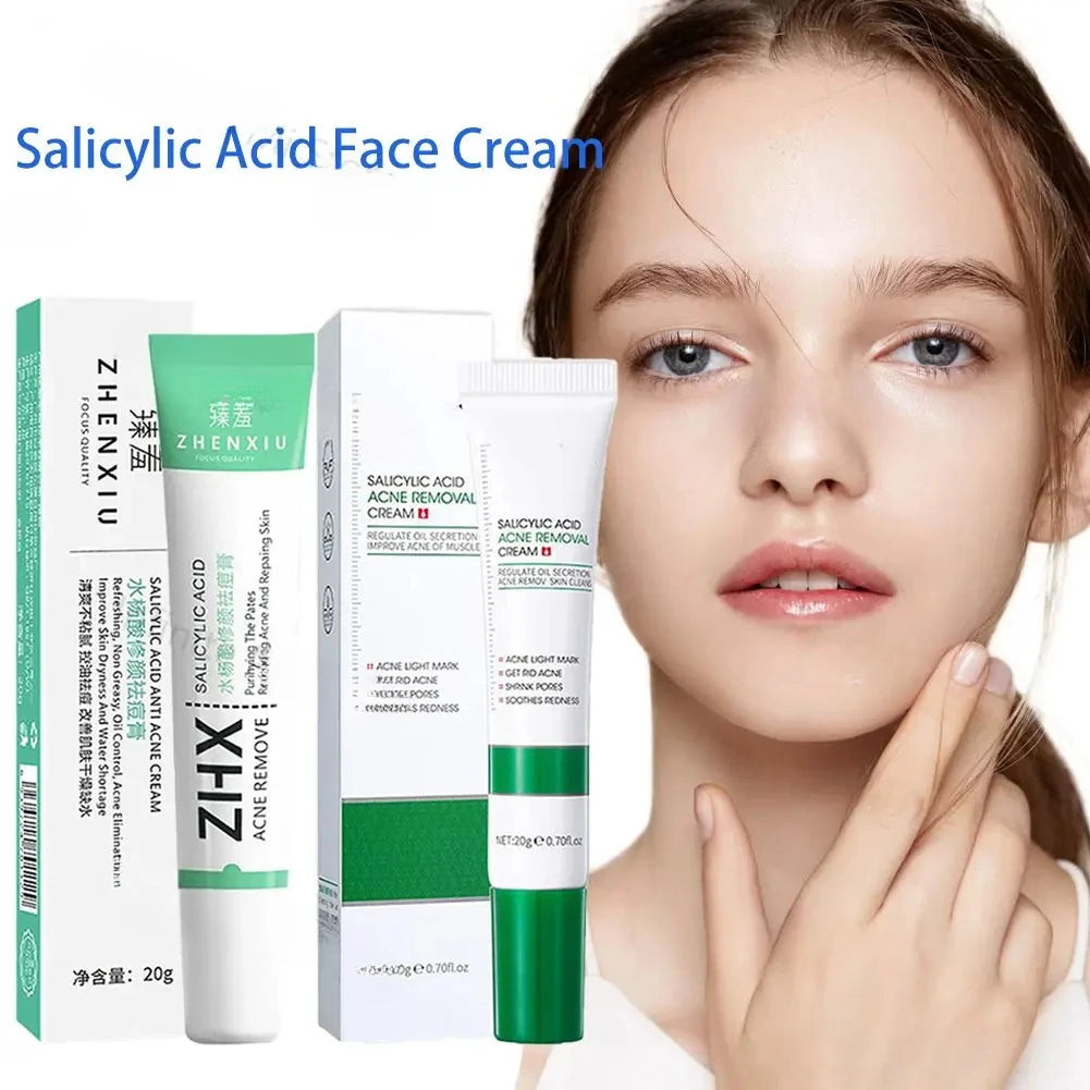 20g Salicylic Acid Pore Minimizing Cream – Blackhead Removal, Large Pore Reduction, Skin Smoothing & Repairing Face Cream | Skincare