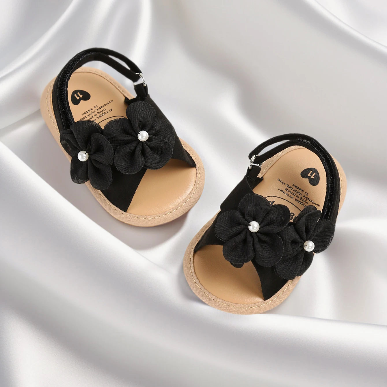 Baby Girl Summer Sandals – Outdoor Soft First Walker Shoes