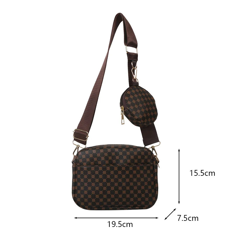 Vintage Pattern Shell Crossbody Bag – Small Luxury Designer Shoulder Purse for Women