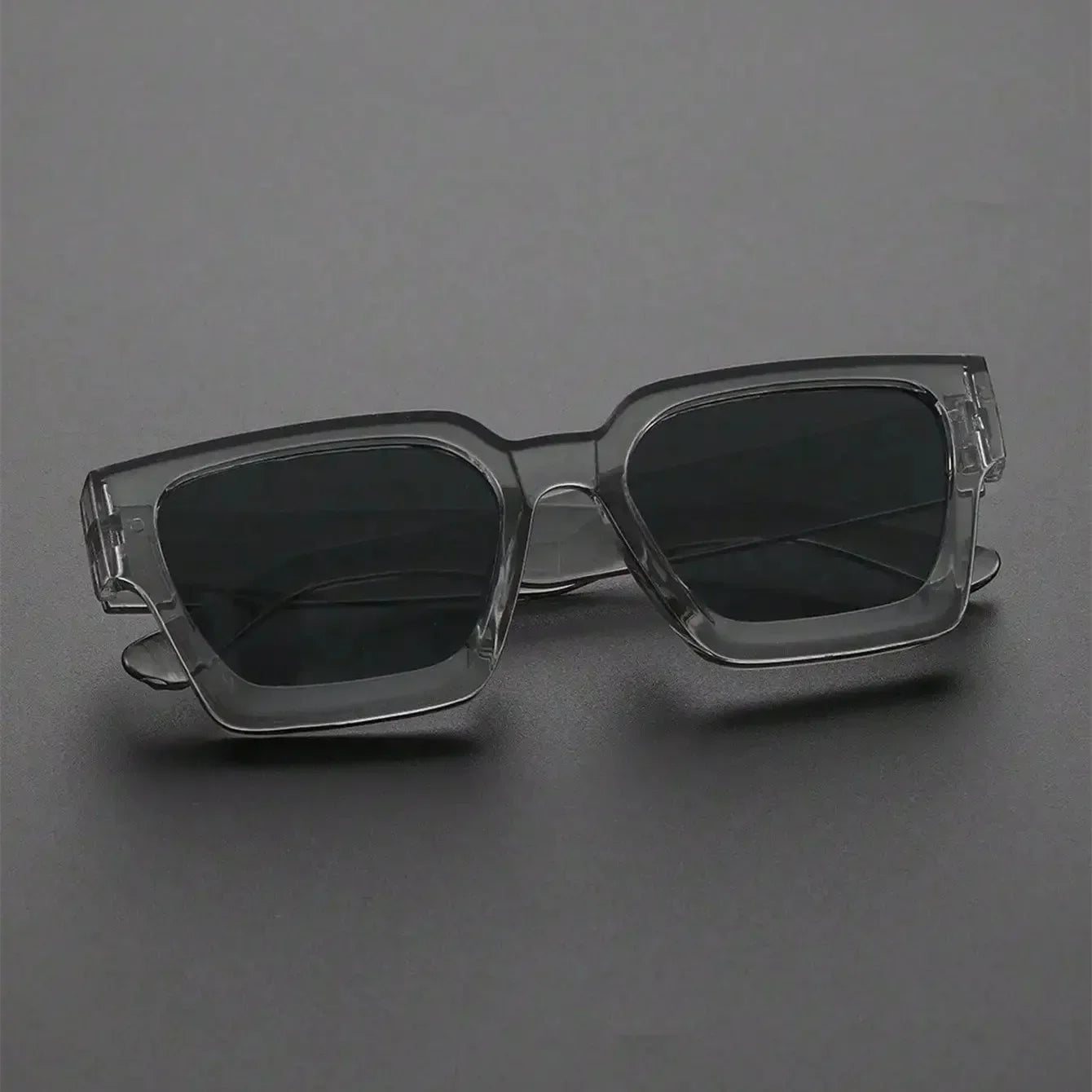 Retro Black Millionaire Shades – Luxury Designer Square Sunglasses for Men & Women 2025