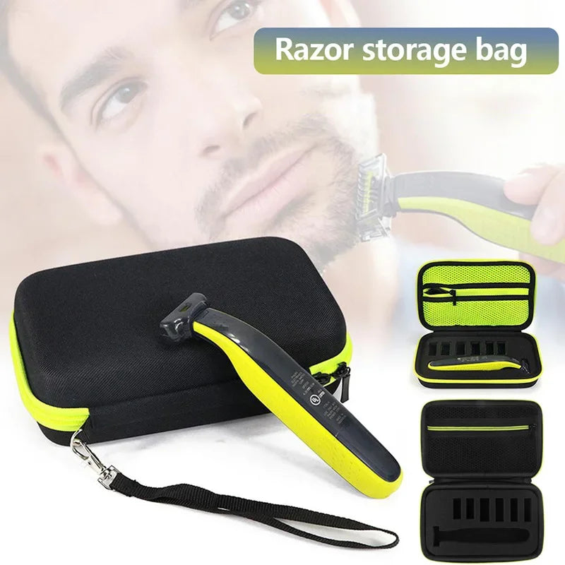 Portable Travel Shaver Storage Case – Lightweight, Waterproof EVA Protective Bag