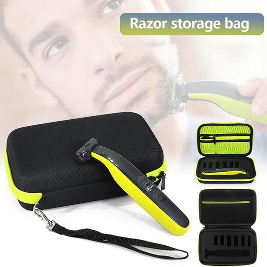 Portable Travel Shaver Storage Case – Lightweight, Waterproof EVA Protective Bag