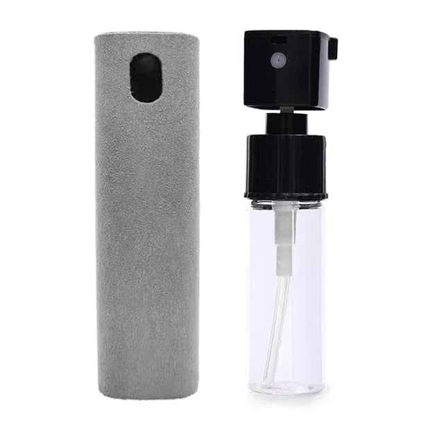 4-in-1 Screen Cleaner Spray Bottle with Microfiber Cloth – Portable Cleaning Tool for Phone, Tablet, Laptop & Glasses