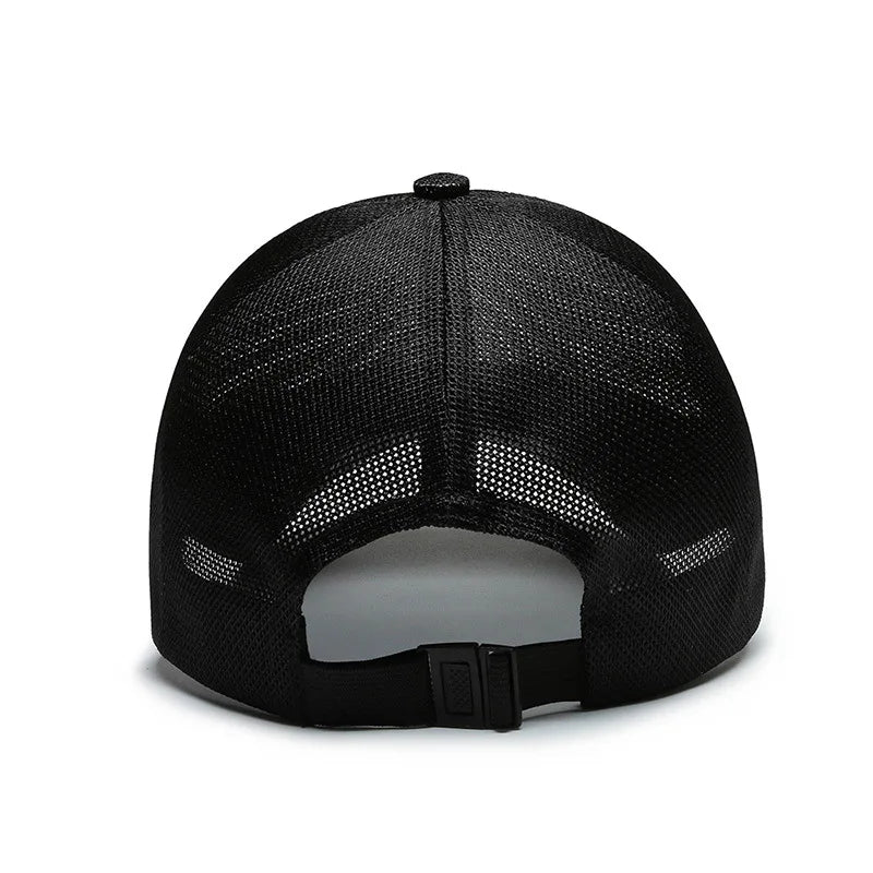 Mesh Baseball Cap – Breathable Snapback Dad Hat for Men & Women, Outdoor Camo Trucker Style