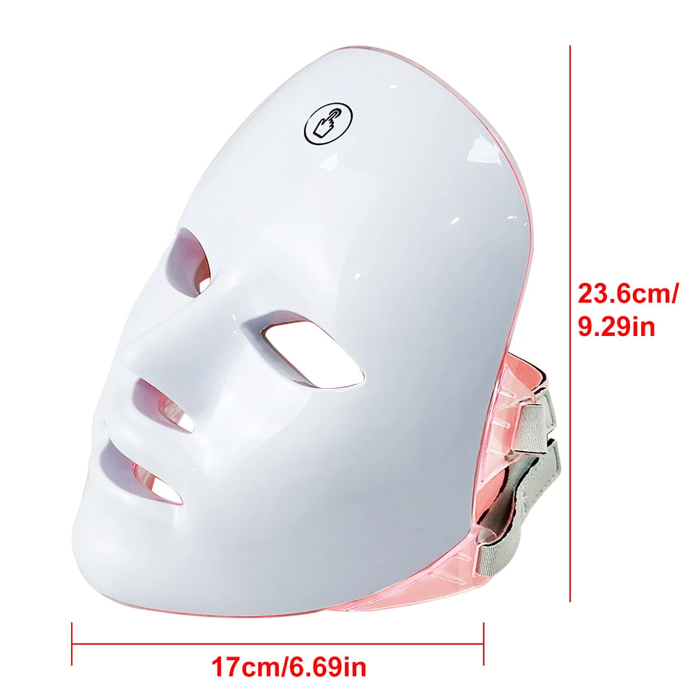 LED Face & Neck Beauty Machine – Skin Care Massager for Tightening, Lifting & Rejuvenation