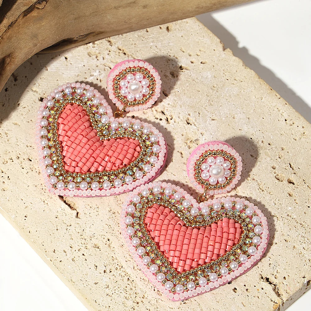 Bohemian Starfish Lobster Conch Earrings – Handmade Summer Beach Jewelry