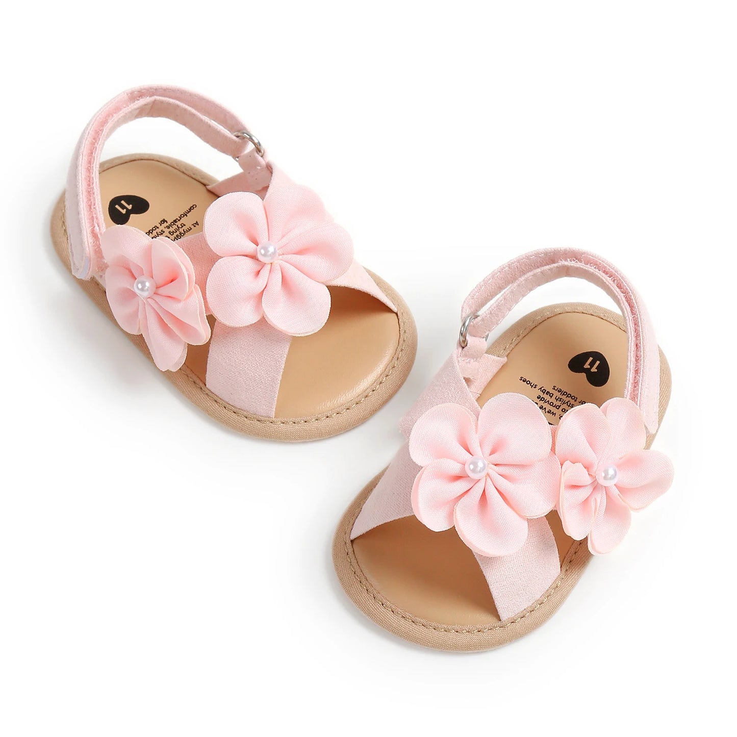 Baby Girl Summer Sandals – Outdoor Soft First Walker Shoes