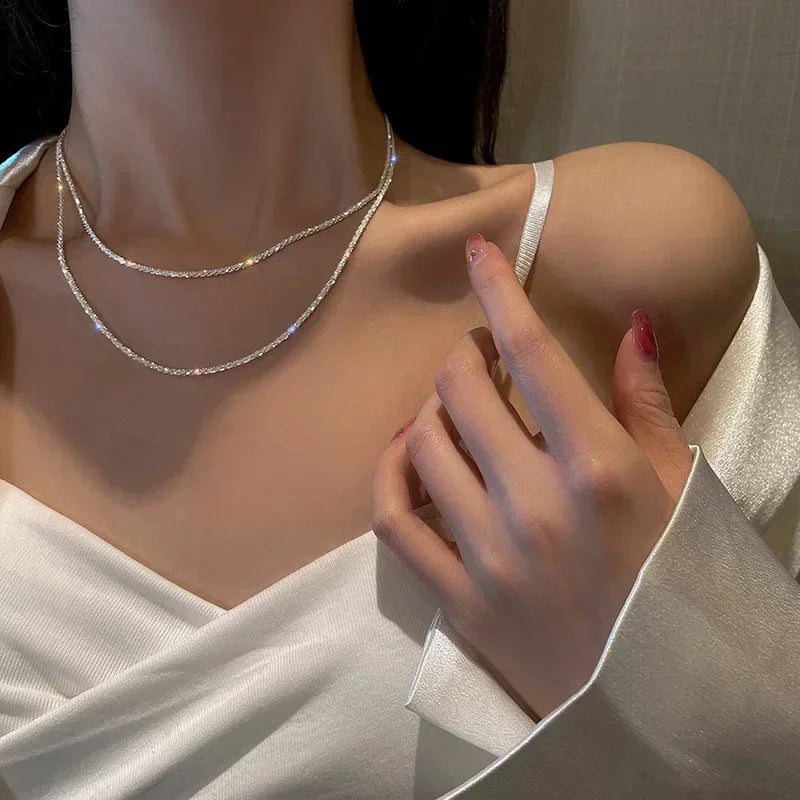 Popular Clavicle Chain Necklace – Women’s Fashion Jewelry Pendant