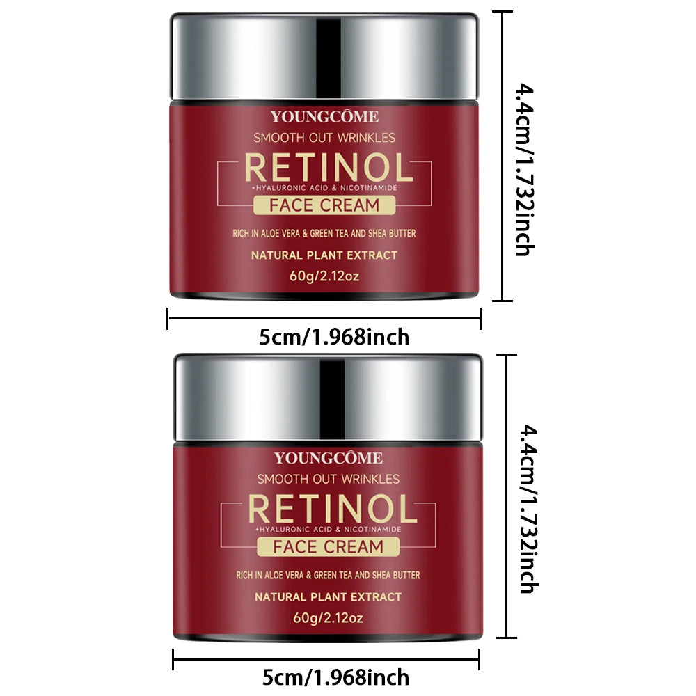 Retinol Lifting & Firming Cream – Repairing, Moisturizing & Nourishing Facial Cream, Brightening Anti-Aging Skincare for Smooth & Youthful Skin