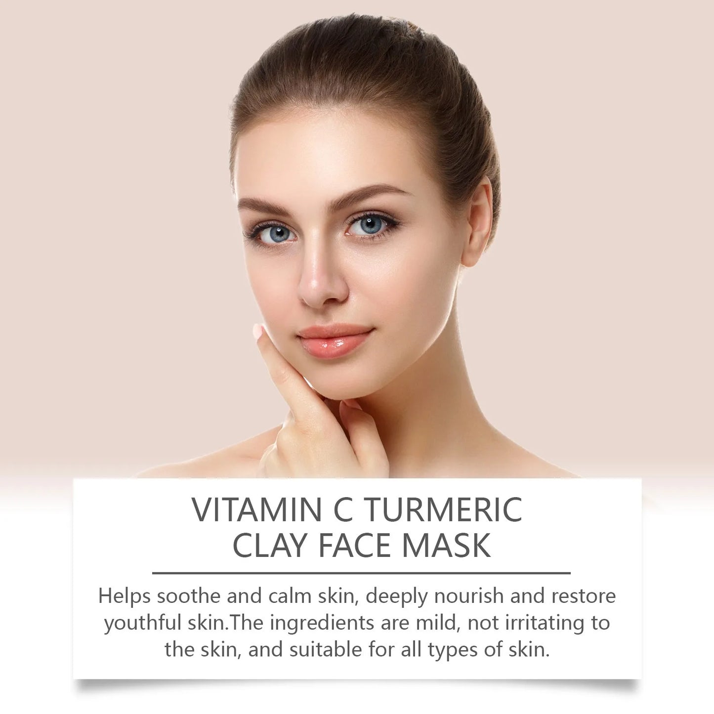 Vitamin C & Turmeric Face Mask – Deep Cleansing & Pore Care