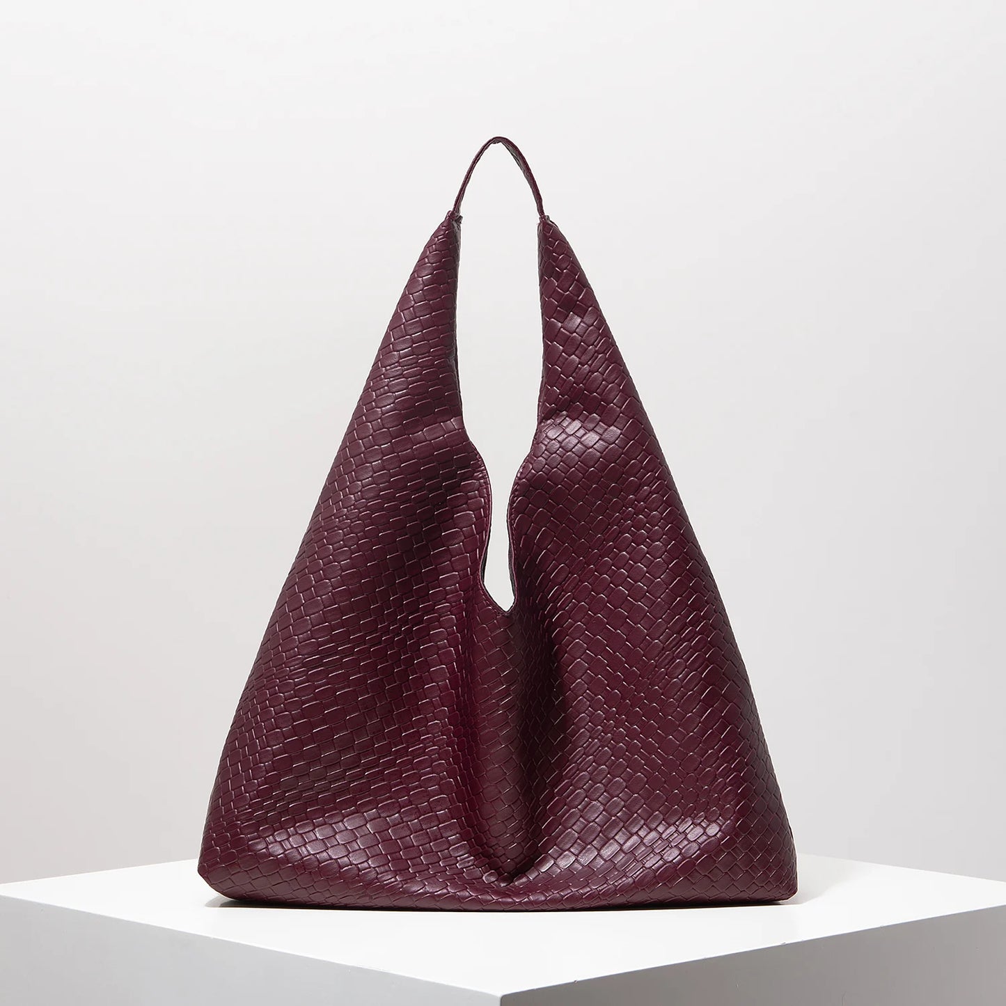 Simple Retro Shoulder Bag – Minimalist Hobo Tote for Women, Elegant Work & Grocery Bag