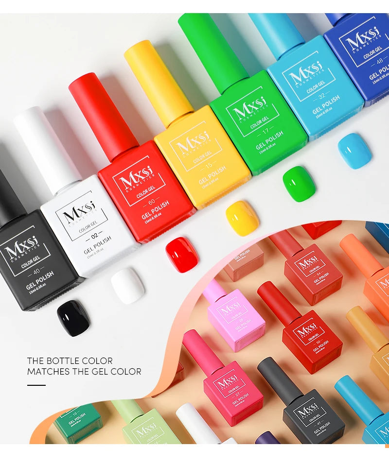 15ml Neon & Pastel Gel Polish—Vibrant, Long-Lasting Color for Perfect Nails
