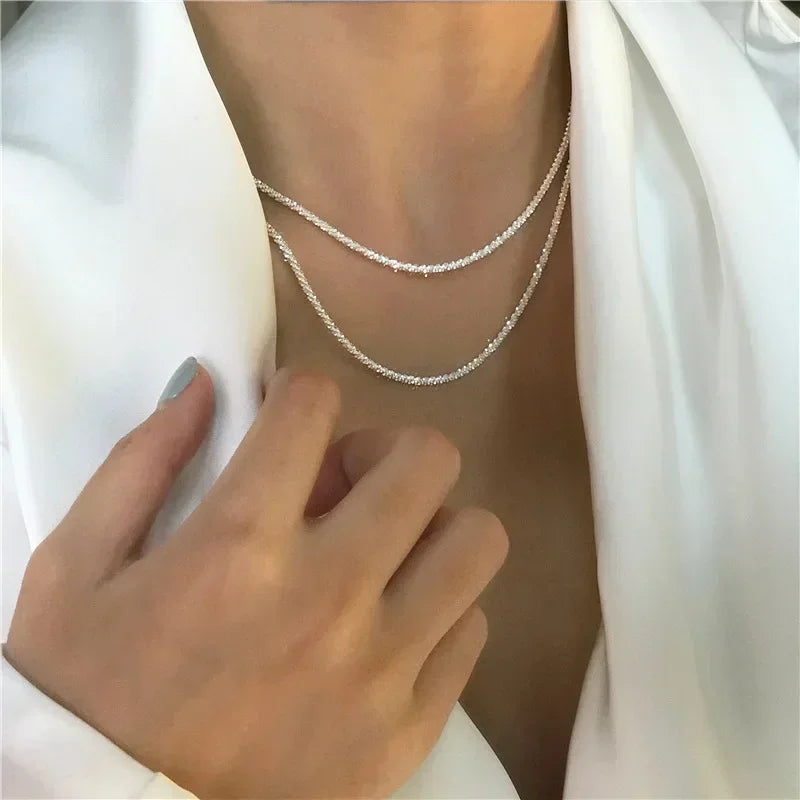 Popular Clavicle Chain Necklace – Women’s Fashion Jewelry Pendant