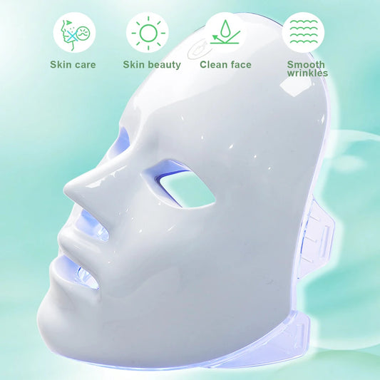 LED Face & Neck Beauty Machine – Skin Care Massager for Tightening, Lifting & Rejuvenation