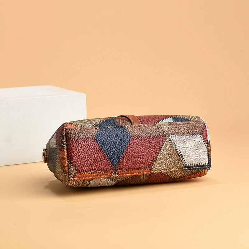 Women’s Trendy Printed Shell Crossbody Bag – Casual Versatile Small Designer Purse