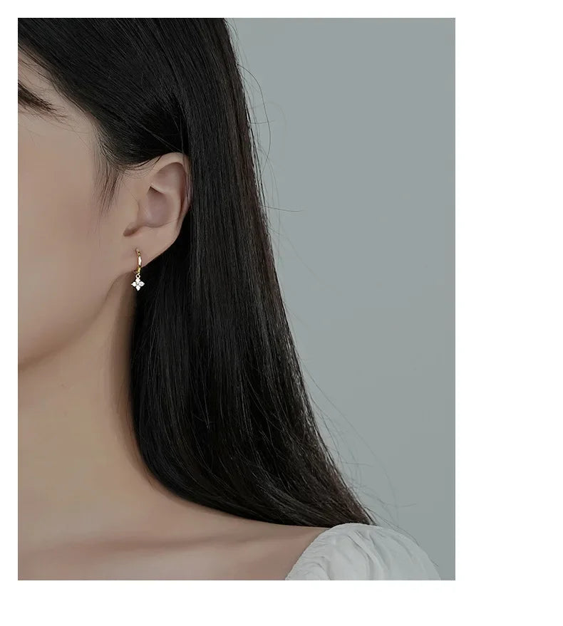 925 Sterling Silver Leaf Earrings – Hypoallergenic Party Jewelry for Women