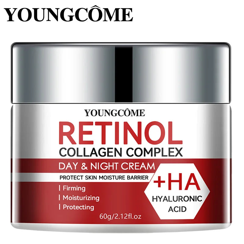 Retinol Collagen Moisturizing Cream – Deep Hydration & Skin Repair, Anti-Aging Face Cream for Dry & Mature Skin