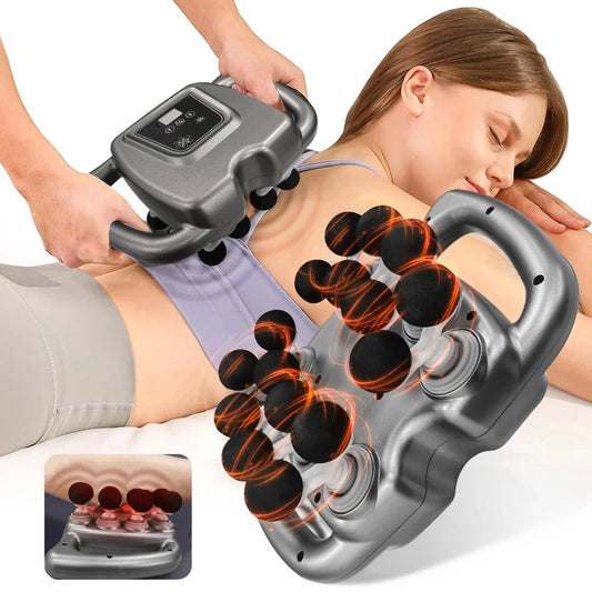 Fascia Muscle Massage Gun – 16-Speed High-Frequency Professional Massager for Neck, Shoulder, Back & Waist Muscle Relief