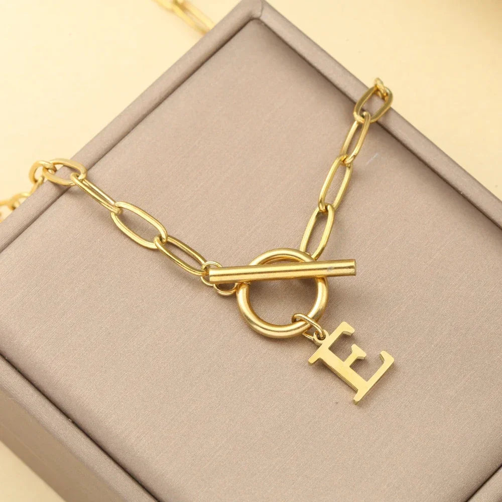 Gold Stainless Steel Twist Cuban Chain Bracelet – Women’s Jewelry Gift