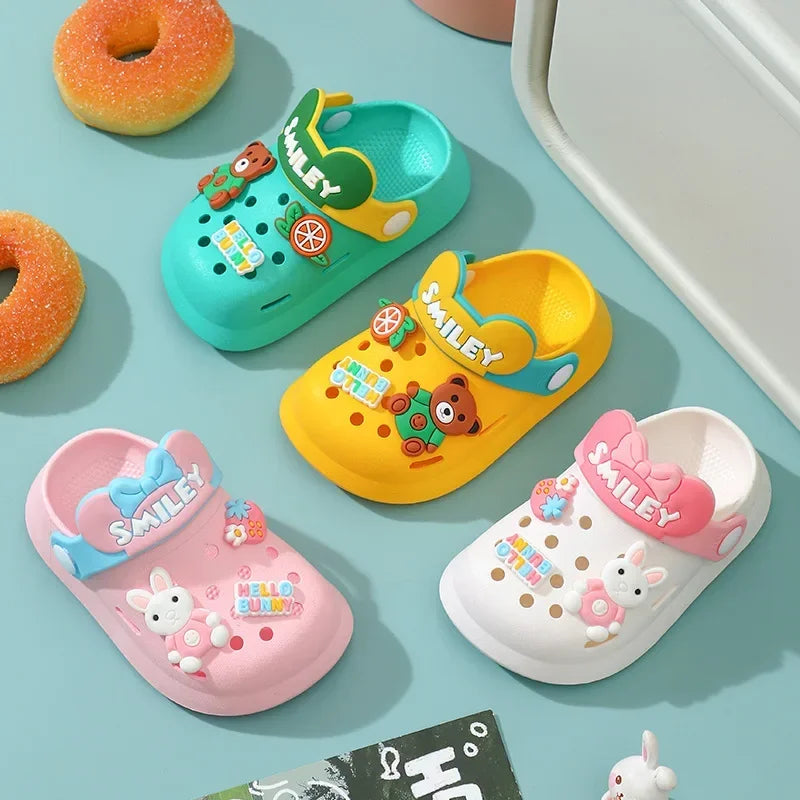 Baby Sandals with Soft Sole – Breathable Anti-Slip Indoor & Outdoor Shoes