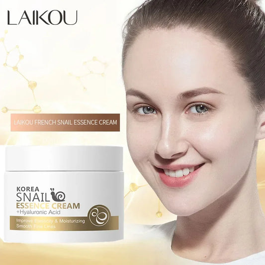 Snail Anti-Aging Cream – Collagen Moisturizing & Repair | Lifting, Firming, Smoothing, Brightening & Whitening Day Cream | Skincare
