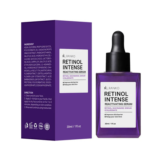 Retinol Anti-Wrinkle Essence – Pure Hyaluronic Acid Facial Serum for Anti-Aging, Face Lifting, Tightening & Reducing Eye Fine Lines (New)