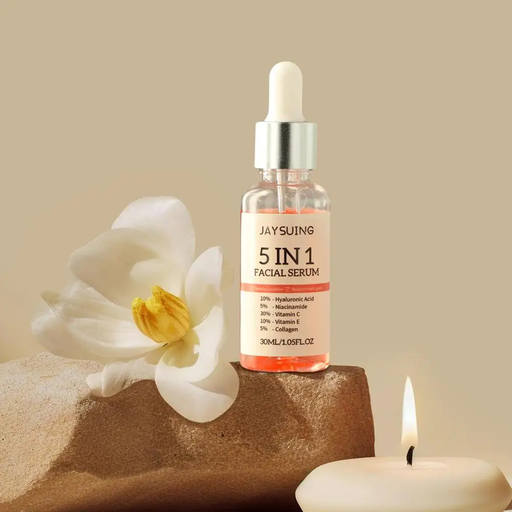 5-in-1 Vitamin C Face Serum – Firming, Brightening & Pore Tightening