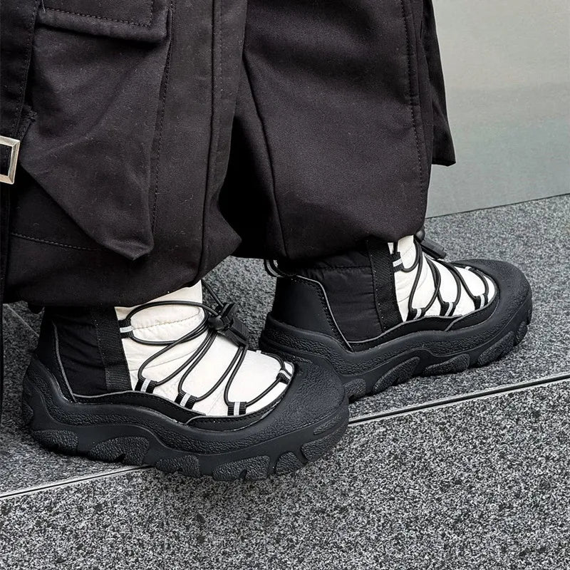 Children Winter Snow Boots – Waterproof Warm Cotton Shoes Boys Girls Outdoor Non-Slip School Boots