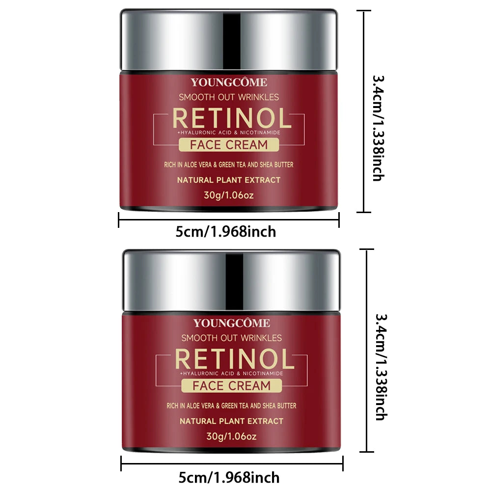 Retinol Lifting & Firming Cream – Repairing, Moisturizing & Nourishing Facial Cream, Brightening Anti-Aging Skincare for Smooth & Youthful Skin