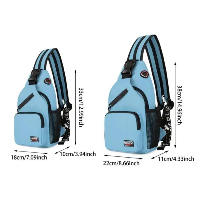 New Chest Bag Leisure Unisex Shoulder Messenger Multifunctional Backpack